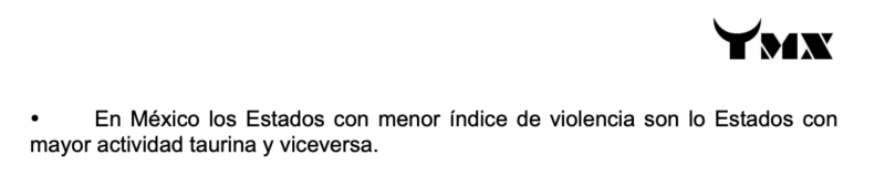 Falso argumento sobre las corridas de toros